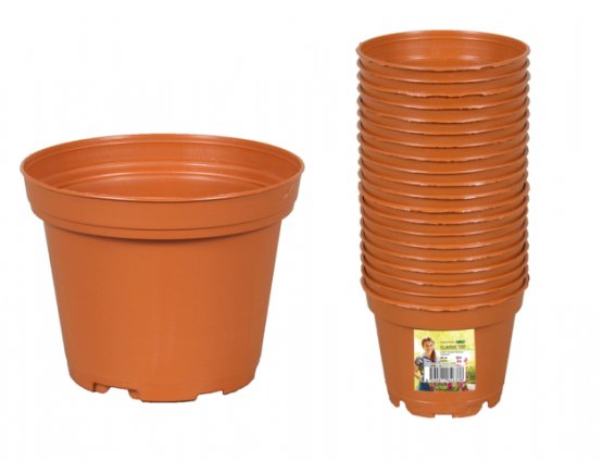 Nohel Garden Květník CLASSIC TOD lehčený plastový 6cm 20ks terakota
