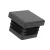 Zátka do jeklu 30 x 30 x 1-2 mm čtvercová černá