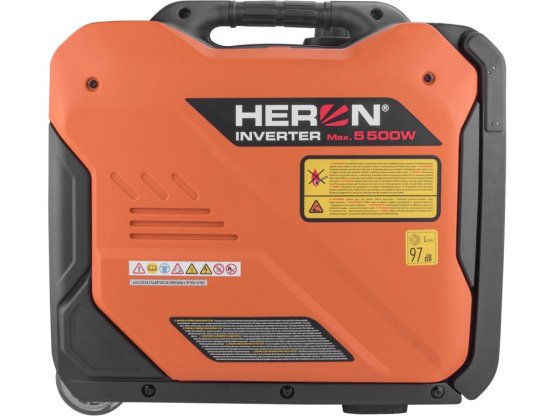 HERON Elektrocentrála digitální invertorová 5,5kW 8896227