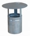 Stříška komínová ventilační pr. 160 / 0,55 mm pozinkovaná