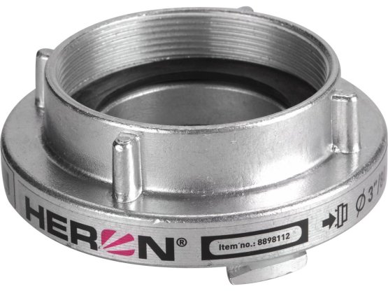 HERON pevná spojka B75 / vnitřní závit G 3" / tlakové/sací těsnění 8898112
