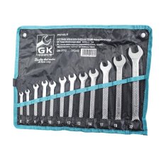 GK Tools sada očkoplochých klíčů 6-22mm 12ks P16143/P