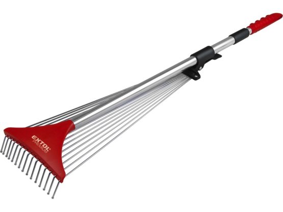 EXTOL hrábě nastavitelné s teleskopickou násadou délka 80-158cm šířka 18-59cm 8875000
