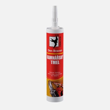 Kamnářský tmel 310ml černý Den Braven