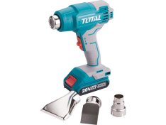 TOTAL Pistole horkovzdušná AKU 20V Li-ion bez baterie a nabíječky TBLI2002