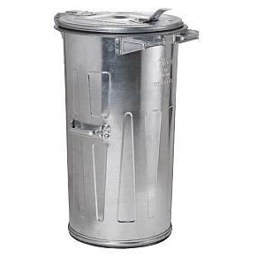 MEVA popelnice 110 L pozinkovaná