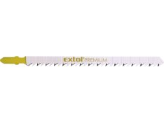 EXTOL PREMIUM 8805012 plátky do přímočaré pily 5ks, 126x4,0mm, úchyt BOSCH, HCS