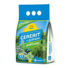FORESTINA Cererit s guánem na jehličnany 2,5kg hnojivo Orgamin