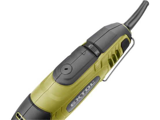 EXTOL přímá bruska s ohebným nástavcem 210ks 135W 404117