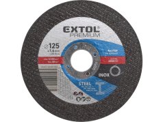 EXTOL PREMIUM 8808112 kotouč řezný na ocel, 125x1,6x22,2mm